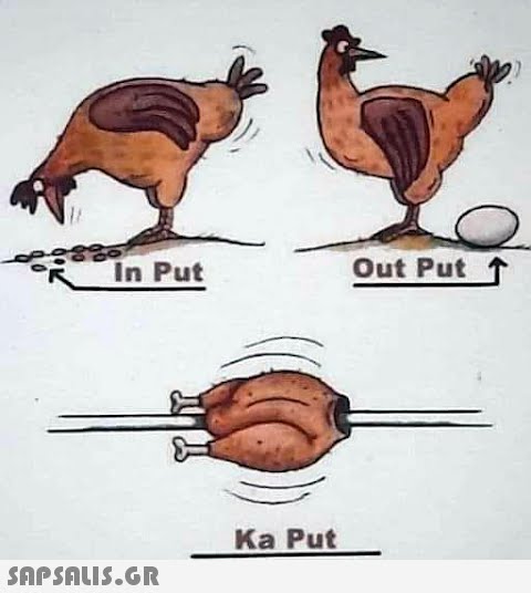 In Put  Ka Put Out Put T